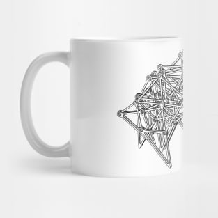 Skeleton Spider Alien Mug